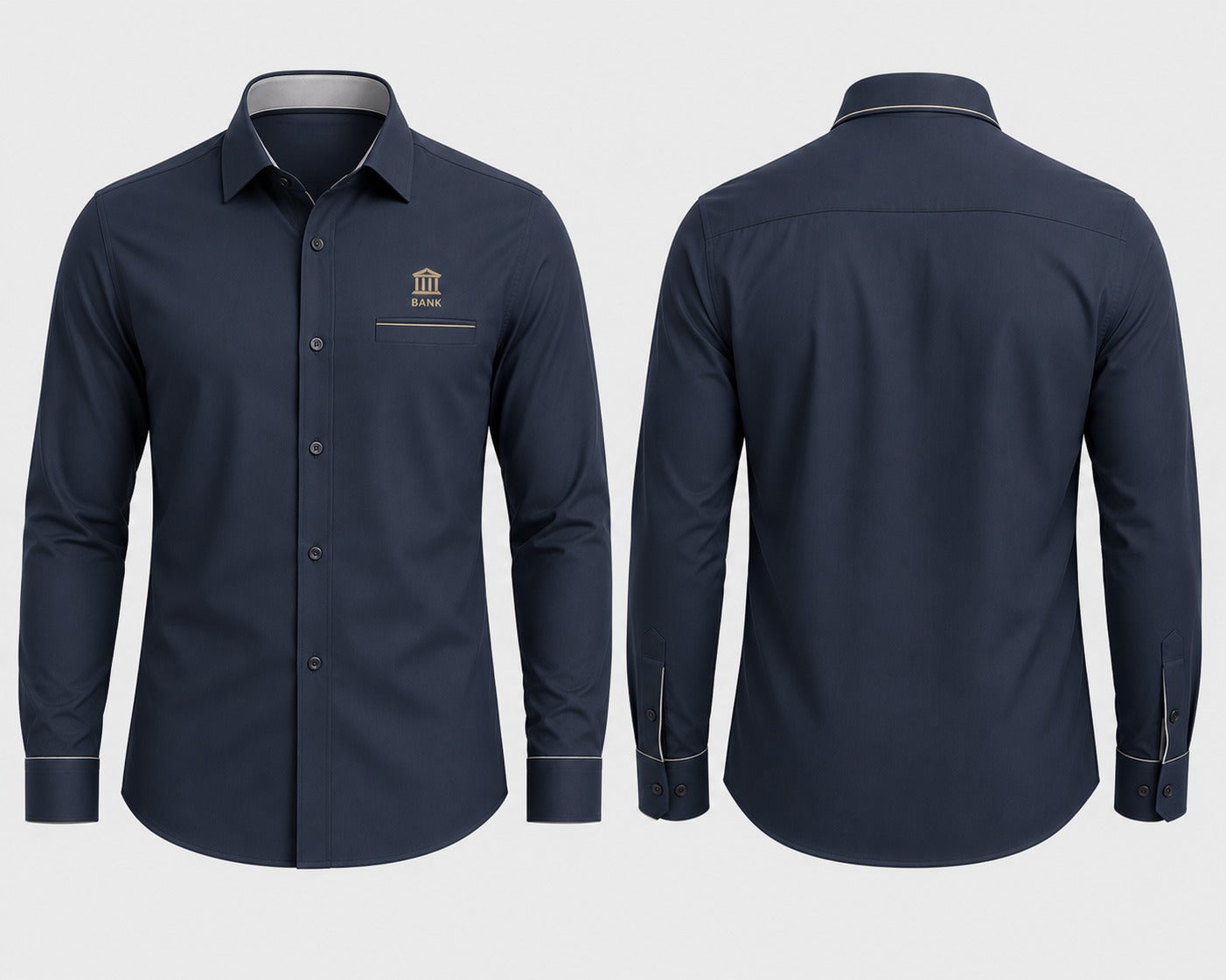 Corporate Black Uniform Shirt